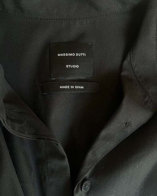 Camisa crop Massimo Dutti