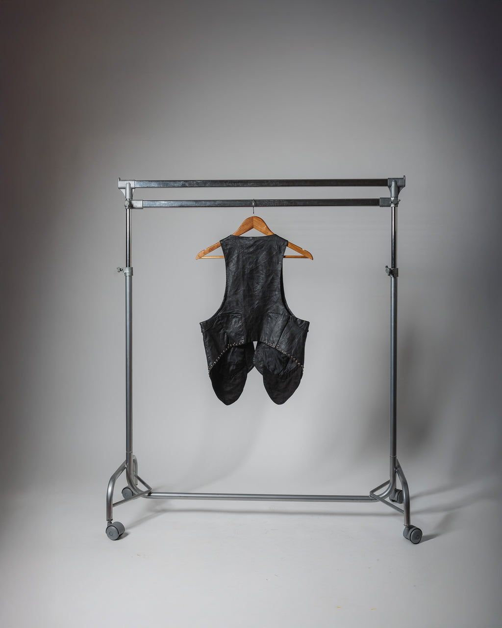 Chaleco eco cuero - second hand