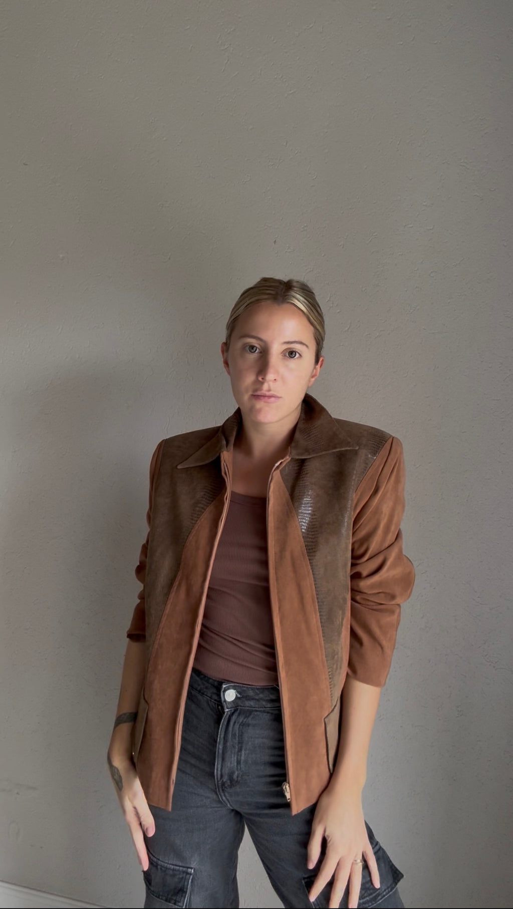 Blazer tonos marrones