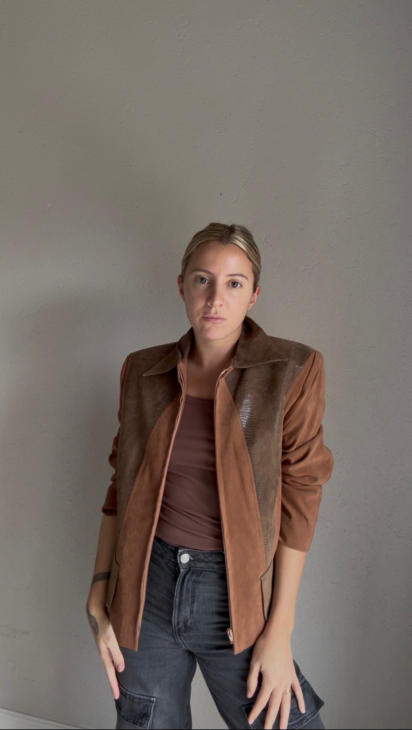 Blazer tonos marrones