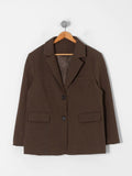Blazer oversize - chocolate